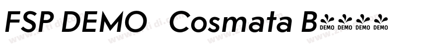FSP DEMO   Cosmata B字体转换